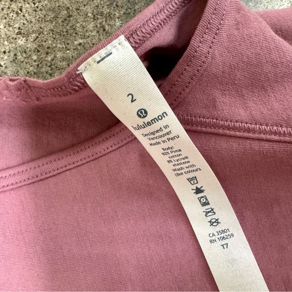 NWT Lululemon It’s A Tie Tank Figue - Picture 4 of 4